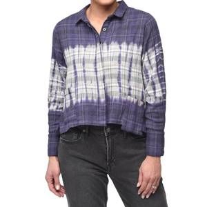 NEW TULIP CLOTHING cecilia button down shirt in angus flannel